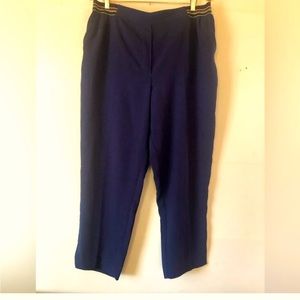 Anthropologie women’s XL essential office boss lady meetings comfort trousers